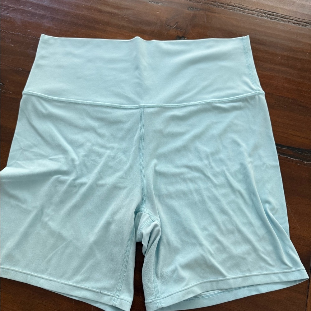 Target High-Waist Women's Shorts in Light Aqua